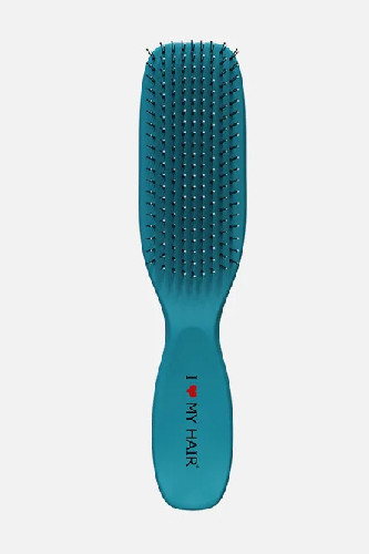 Парикмахерская щетка бирюзовая глянец М I LOVE MY HAIR Spider ECO 1501 (1)