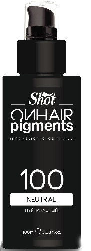 Пастельные пигменты для тонирования волос Нейтральный Shot, 100 мл