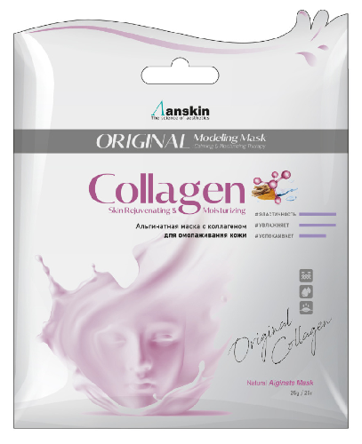 Маска альгинатная с коллагеном Collagen Modeling Mask, 25гр